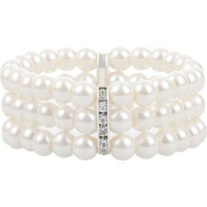 Flapper Imitation Pearl Bracelet Great Gatsby Pearl Bracelet